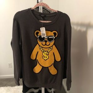 Oversized Crew Neck Sweater